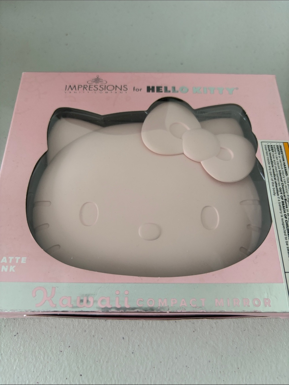 Impressions for Hello Kitty pink compact mirror